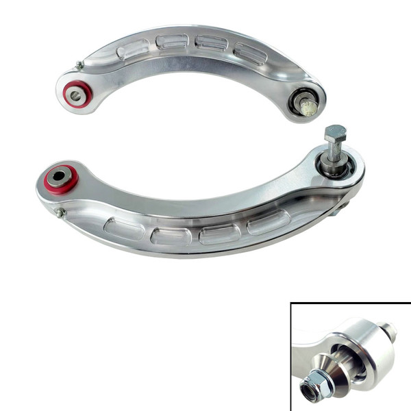 Billet Non-Adjustable Camber Control Arms 15-22 Ford Mustang - Click Image to Close